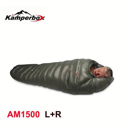 Kamperbox Outdoor Camping Down Sleeping Bag Winter Warm And Waterproof Kamperbox Outdoor Camping Down Sleeping Bag Winter Warm And Waterproof