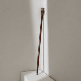 Decorative Vintage Metal Handle Walking Stick-Walking