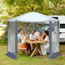 1pc Outdoor Stainless Steel Folding Spoon Folding Fork Tableware With Box Container (Items: Portable Folding Spoon + Blue Box)